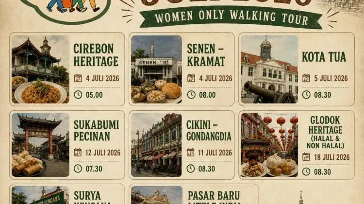 Girls Go Walk Gelar Tur Sejarah Khusus Perempuan Sepanjang Juli 2026