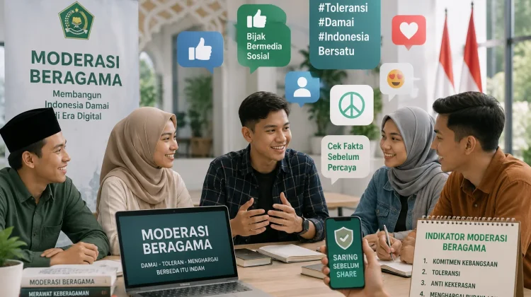 Moderasi Beragama Jadi Kunci Hadapi Tantangan Era Digital