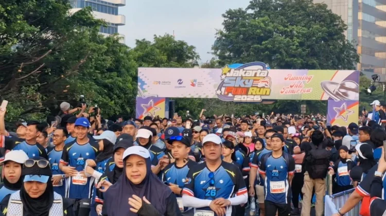 Lebih Dari 5 Ribu Orang Ikuti Jakarta Sky Fun Run 2026