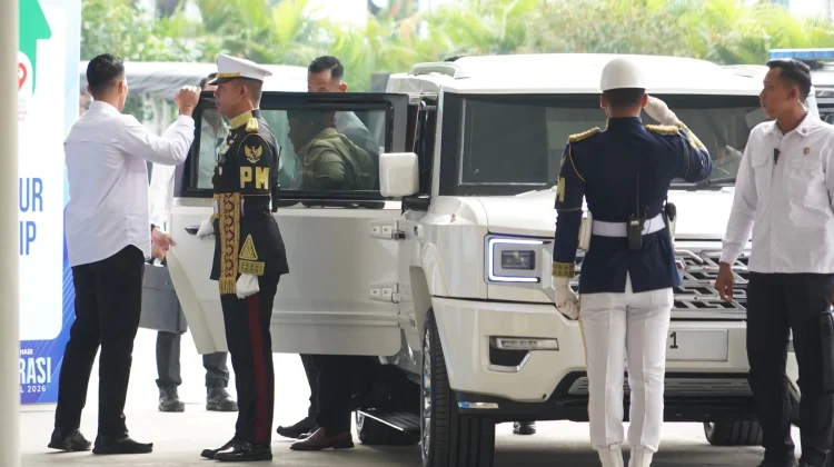 Kapolres Jakpus Dampingi Kapolda Amankan Kunjungan Presiden RI