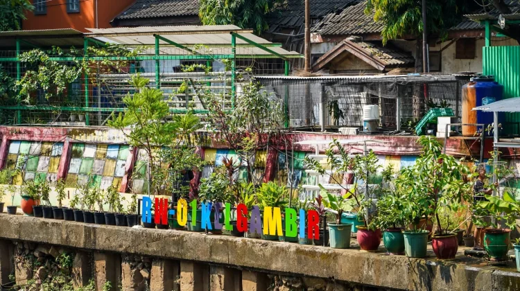Penataan Kawasan Gambir Dorong Pengurangan Sampah lewat Penghijauan