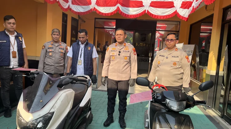Diduga Curi Motor Milik Bosnya, O Diamankan Polisi