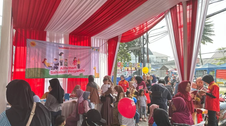 Alfamart Sahabat Posyandu, Sasar 2.800 Ibu dan Anak di Bulan Juli 2026
