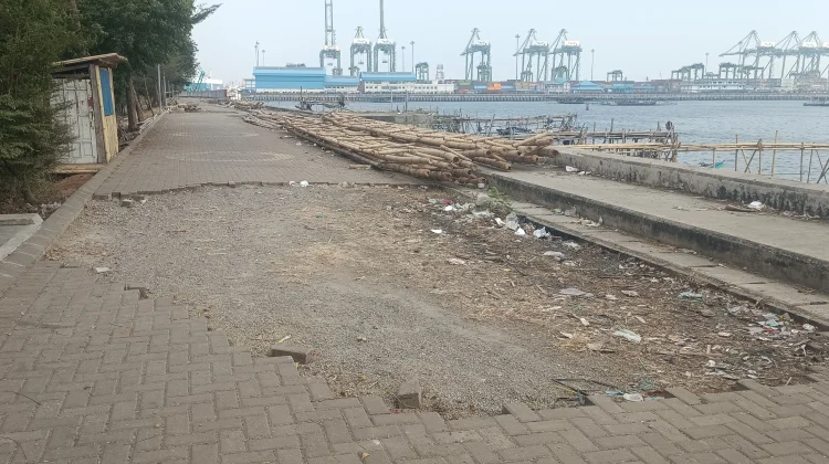 Kurang Perhatian, Kondisi di Tanggul Wika Kalibaru Memprihatinkan