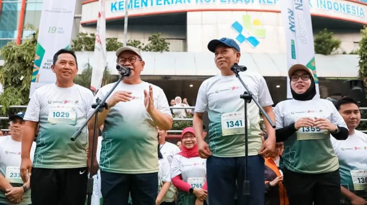 Pramono: Gen Coop Run 5K Tandai Car Free Day Rasuna Said Ramah Komunitas Olahraga