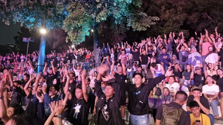 Nobar Final Piala Dunia di Lapangan Banteng Bawa Dampak Ekonomi, Omzet UMKM Rp2 Juta