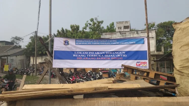 Pemkot Jaktim Siapkan Pembangunan Ruang Terbuka Hijau Taman Cakung Cilincing