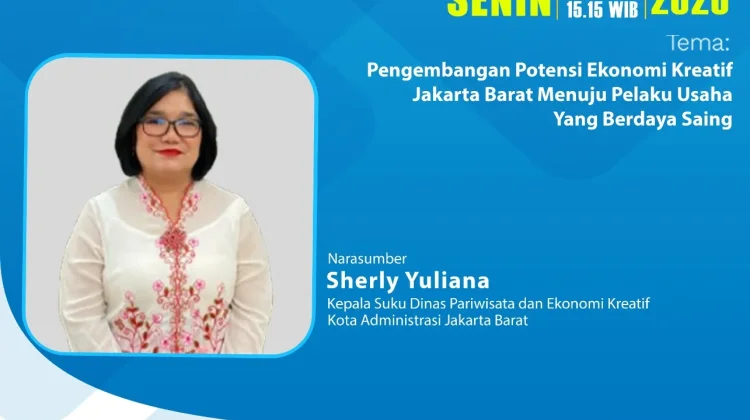 Sudin Parekraf Jakbar, Dorong Pengembangan Ekonomi Kreatif dan UMKM Berdaya Saing