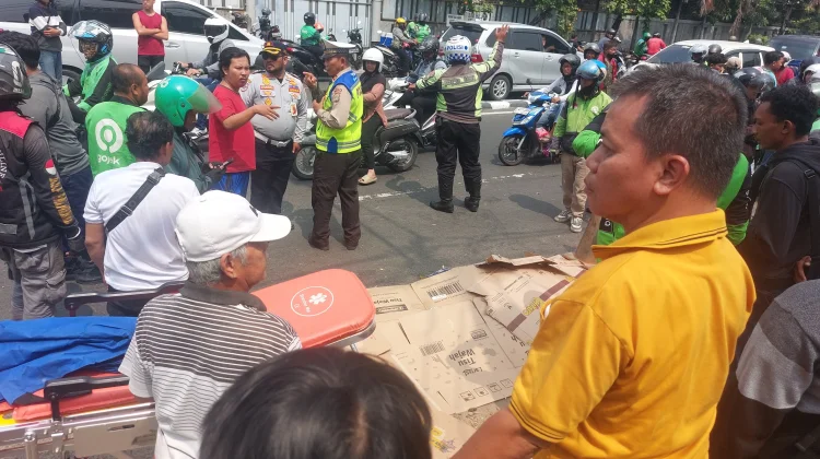 Polisi Ungkap Penyebab Kecelakaan Maut Ojol di Slipi Jakbar