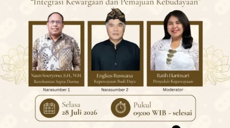 Penetapan Hari Kepercayaan Perkuat Pengakuan Kebudayaan Nusantara