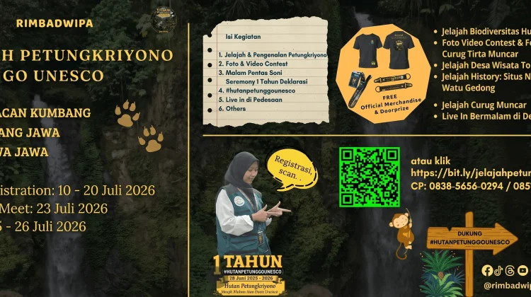 Dorong Pengakuan UNESCO lewat Ekspedisi Hutan Petungkriyono