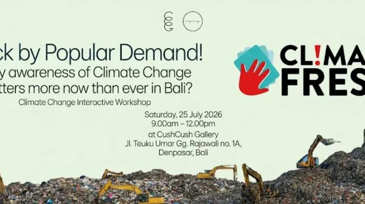Kolaborasi Komunitas Gelar Workshop Interaktif Dampak Perubahan Iklim