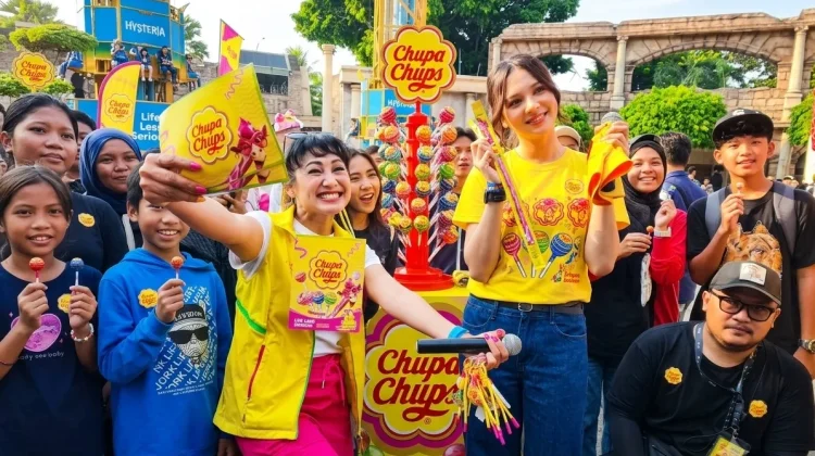Kampanya "Crazy Raffe Jelly Candy" Chupa Chups,  Hadir di Ancol