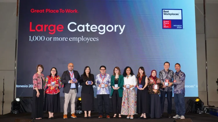 Sebanyak 25 Perusahaan Raih Predikat Best Workplaces™ in Indonesia 2026
