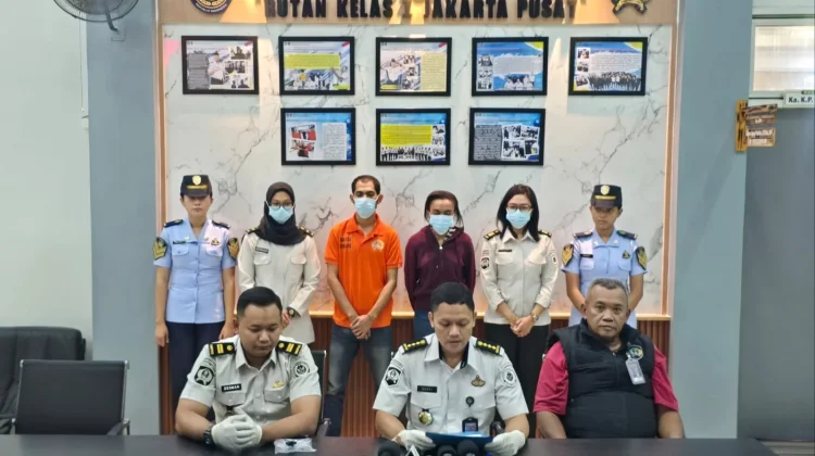Petugas Rutan Jakpus Gagalkan Penyelundupan Diduga Sabu saat Kunjungan