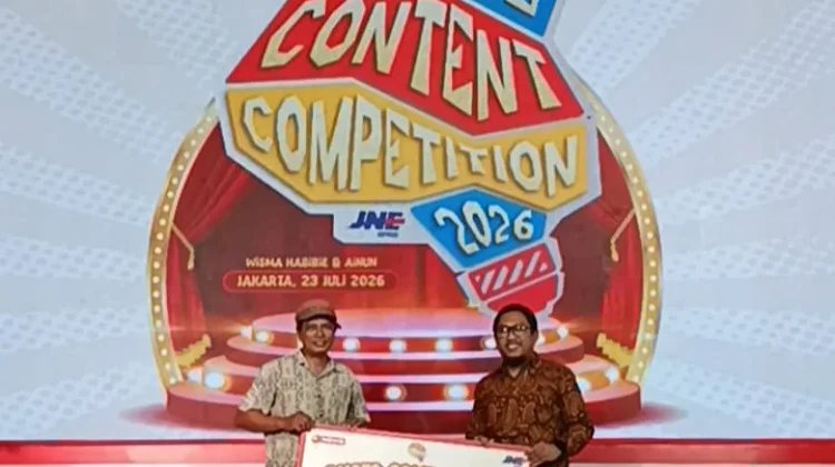 Reporter RRI Jakarta Raih Juara Dua dalam Content Competition JNE 2026