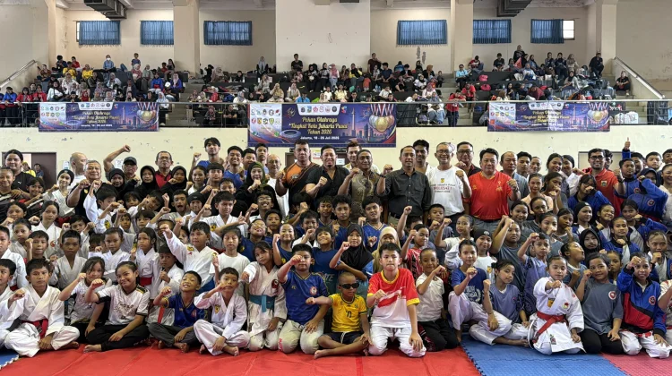 Porkot Karate 2026 Jadi Ajang Jaring Bibit Atlet Baru Jakarta Pusat
