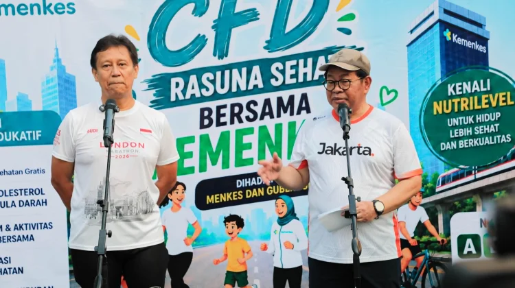 Pemprov DKI  dan Kemenkes Dorong Budaya Hidup Sehat di HBKB Rasuna Said