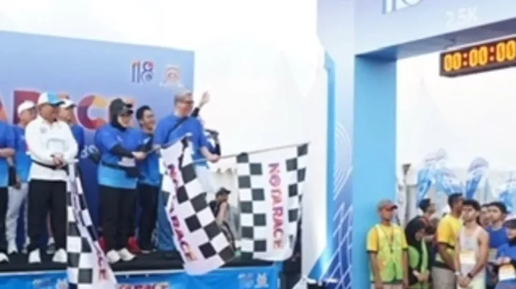 Praka Hendrik Nainggolan Juara 2 NOTARAC Run 2026