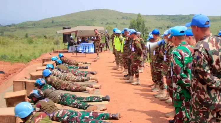 Satgas INDORDB XXXIX-G MONUSCO Borong Gelar Juara Lomba Tembak