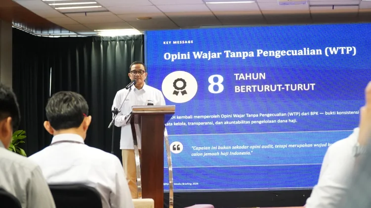 BPKH Raih Opini WTP Delapan Kali Berturut-turut