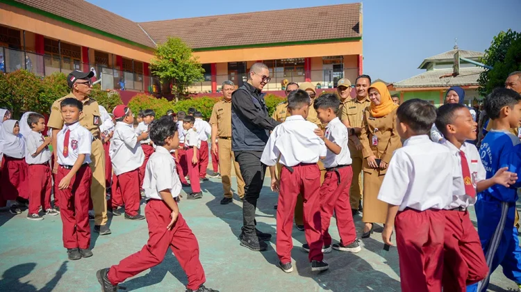 Wibi Andrino Dorong Percepatan Rehabilitasi SDN Cipete Utara 01