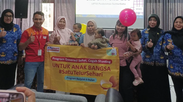 Keberlanjutan Program Satu Telur Sehari, Alfamart Perluas Jangkauan ke 39 Kota