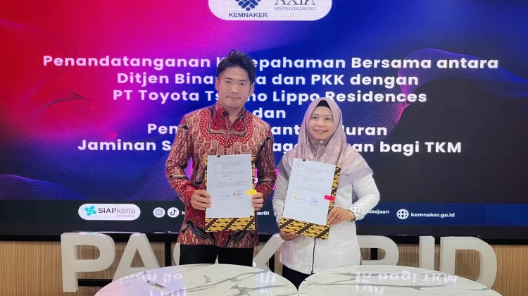 Kemnaker Gandeng Dunia Usaha Perluas Jaminan Sosial Tenaga Kerja Mandiri