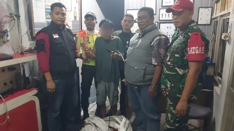 KAI Daop 1 Jakarta Tangkap Terduga Pencuri Kabel Persinyalan di Cakung