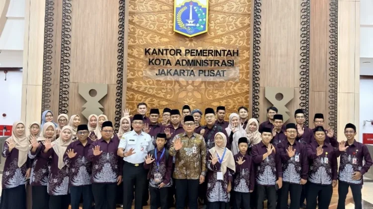 Wali Kota Jakpus Lepas 34 Kafilah MTQ Piala Gubernur DKI 2026