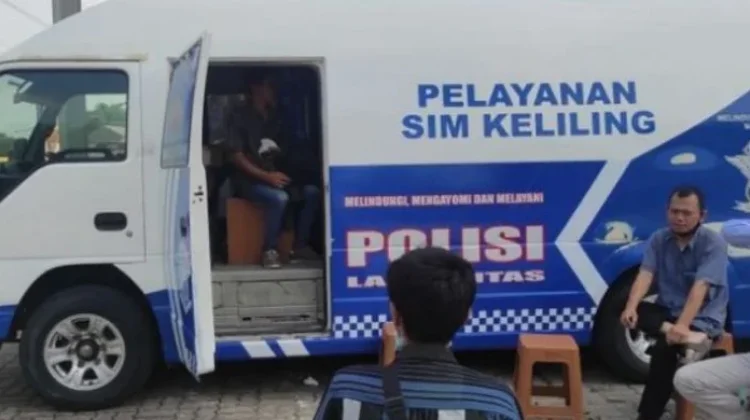 SIM Keliling Jakarta Hari ini Ada di 5 Lokasi