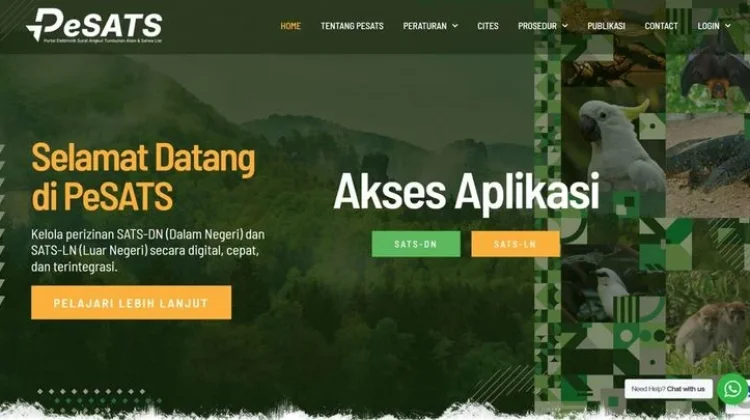 Melalui Digitalisasi, Kemenhut Tutup Celah Perdagangan Ilegal Satwa Liar