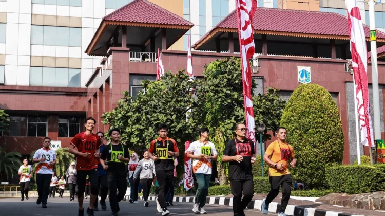 ASN Pemkot Jakpus Jalani Tes Kebugaran dan Skrining Kesehatan