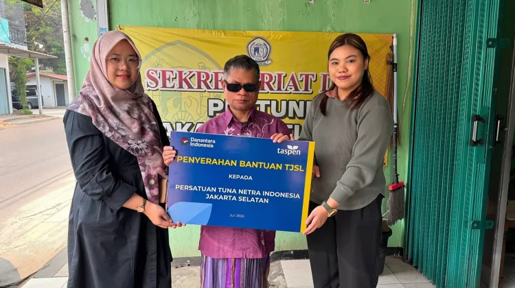 TASPEN JAKARTA I Salurkan Bantuan TJSL untuk Revitalisasi Klinik Usaha Tuna Netra