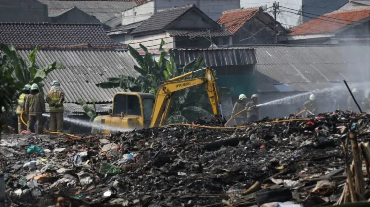 Pasca Kebakaran, Kelurahan Dukuh Perketat Pengawasan Lokasi Pembuangan Sampah
