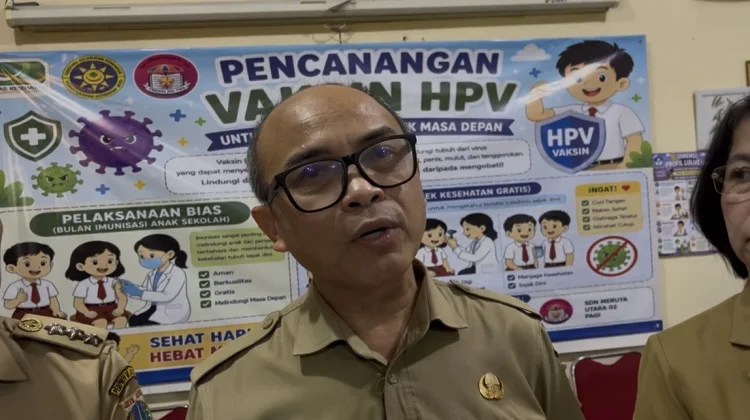 Pemkot Jakbar Targetkan 18.531 Siswa SD Ikuti Vaksinasi HPV 2026
