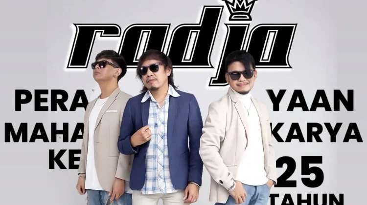 Radja Hadirkan Charly dan Andika Mahesa di Konser 25 Tahun