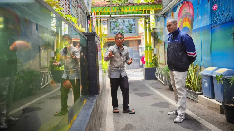 Pimpinan DPRD DKI Kunjungi Kampung Pencegah Krisis Planet di Duren Sawit