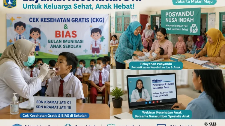 DKI Hadirkan Layanan Kesehatan untuk Keluarga