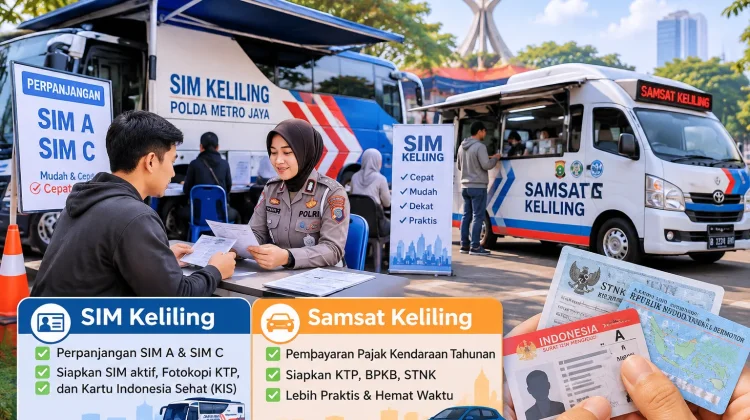 Pelayanan SIM dan Samsat Keliling Permudah Warga Bekasi Urus Administrasi Kendar