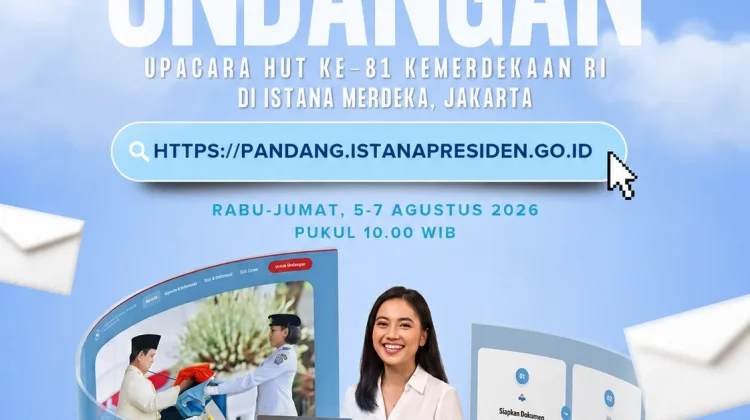 Kemensetneg Buka Pendaftaran Undangan Upacara HUT ke-81 RI di Istana