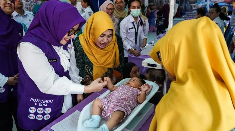 Posyandu Melati 02 Layani 50 Balita dengan Pendekatan Enam SPM