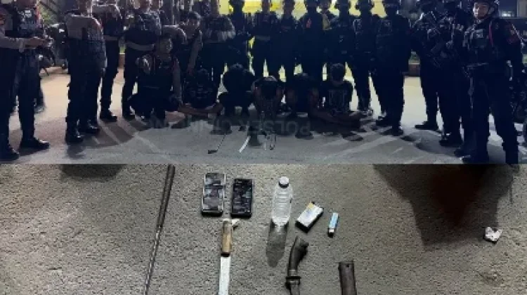 Patroli TP3 Gagalkan Dugaan Tawuran di Cilincing, Lima Pemuda Diamankan