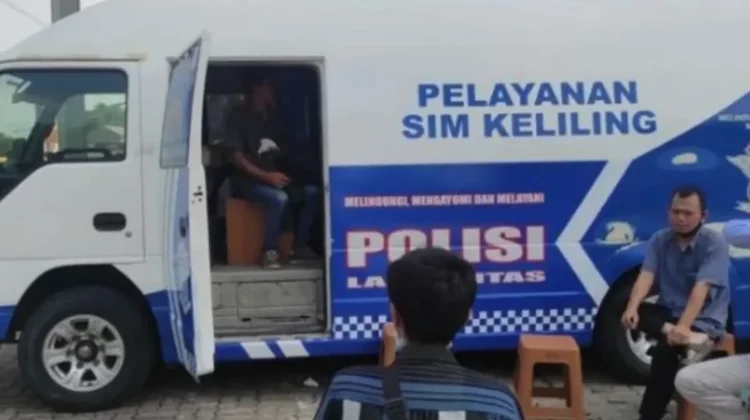 Lokasi Layanan SIM Keliling di Lima Wilayah Jakarta Hari Ini