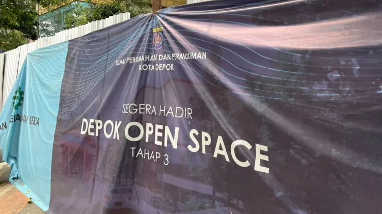 Open Space Depok Direnovasi untuk Tingkatkan Kenyamanan Warga