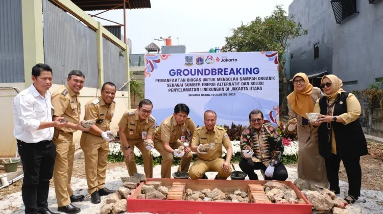 Bank Jakarta Bangun Biodigester Komunal di Rorotan dan Rawa Badak