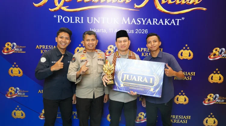 Polres Jakpus Raih Juara 1 Lomba Ketahanan Pangan Polri