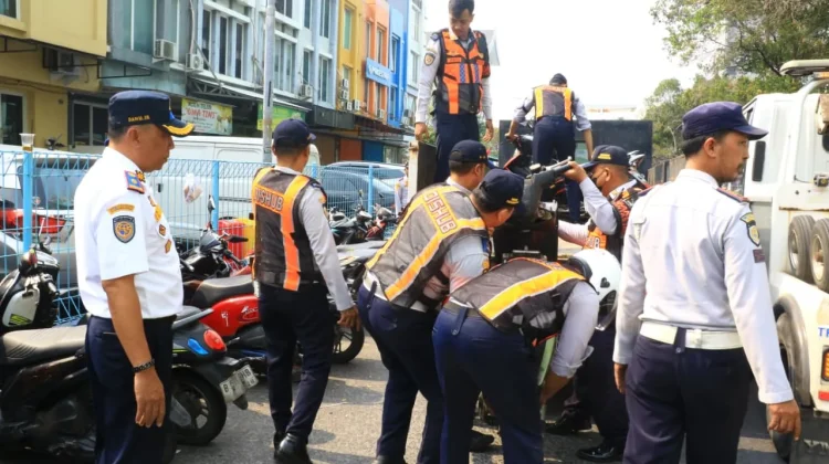 Parkir Sembarangan, Sebanyak 108 Motor Ditertibkan