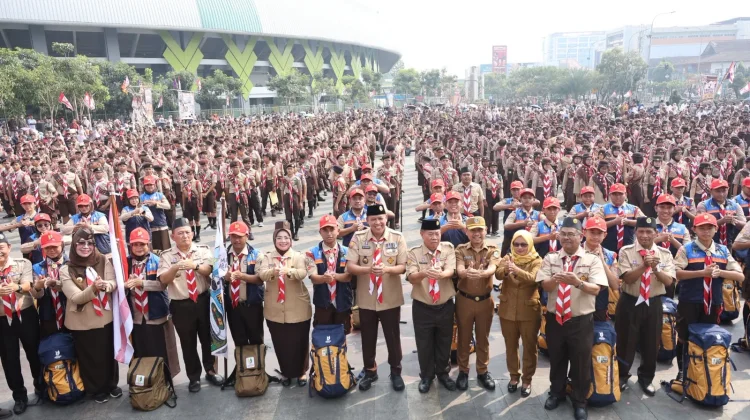 74 Pramuka Kota Bekasi Siap Ikuti Jambore Nasional XII.