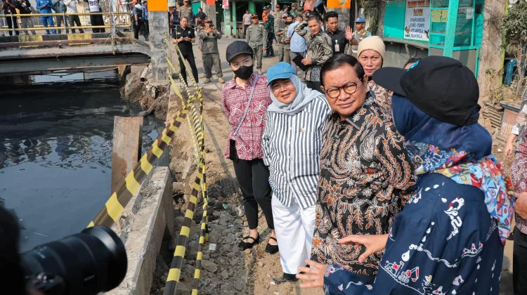 Pramono Targetkan Normalisasi Kali Cakung Lama Rampung 2028
